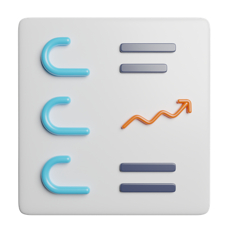 Data Analysis  3D Icon