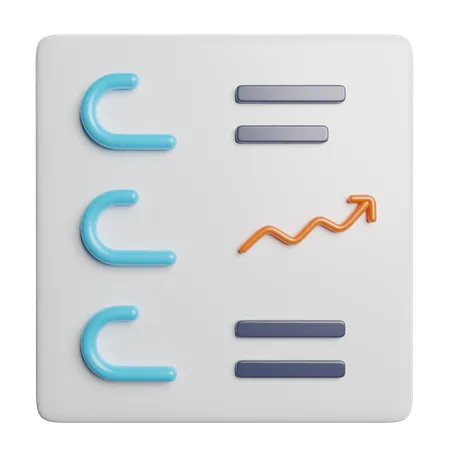 Data Analysis  3D Icon