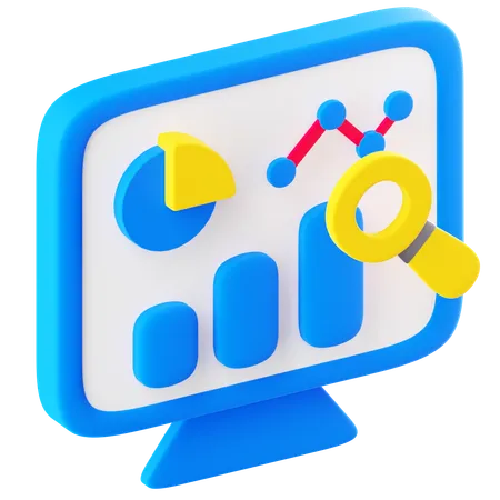 Data Analysis  3D Icon