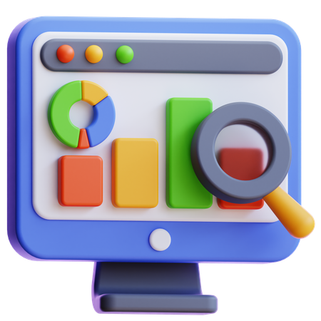 Data Analysis  3D Icon