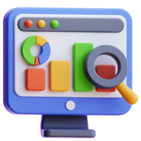 Data Analysis  3D Icon