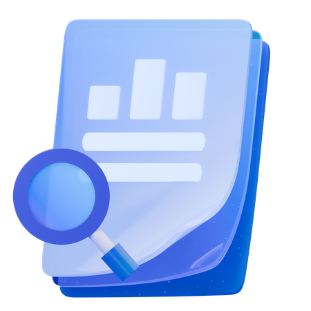 Data analysis  3D Icon