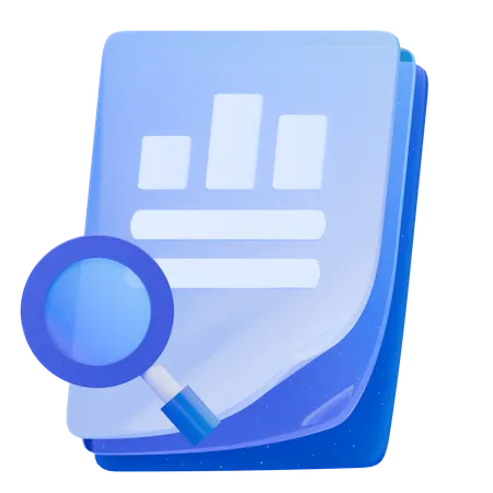 Data analysis  3D Icon