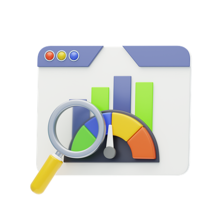 Data analysis  3D Icon