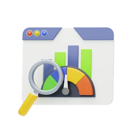 Data analysis  3D Icon