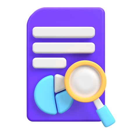 Data analysis  3D Icon