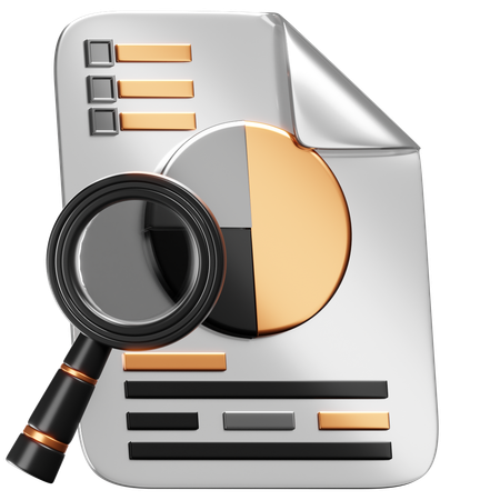 Data Analysis  3D Icon