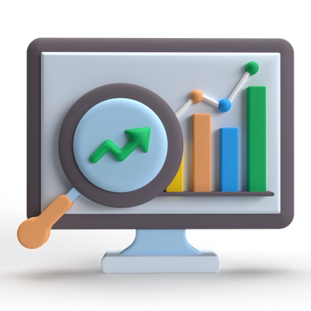 Data Analysis  3D Icon