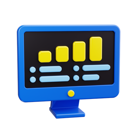 Data Analysis  3D Icon