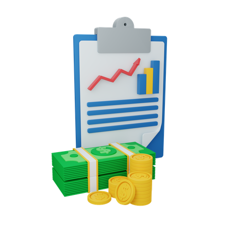 Data Analysis  3D Illustration