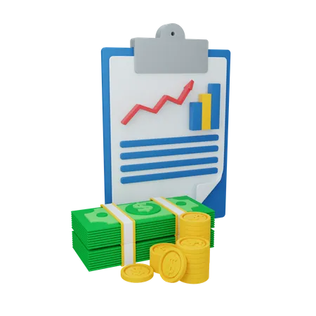 Data Analysis  3D Illustration