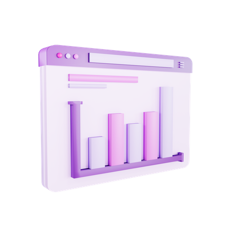 Data Analysis  3D Illustration