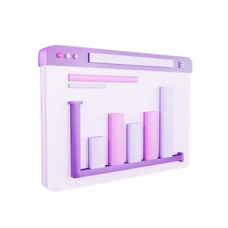 Data Analysis  3D Illustration