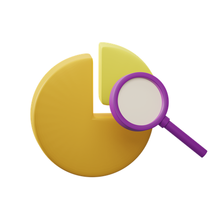 Data analysis  3D Illustration