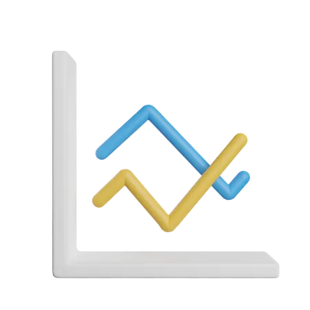 Data Analysis Chart  3D Icon