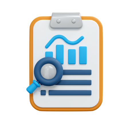 Data Analysis Report  3D Icon