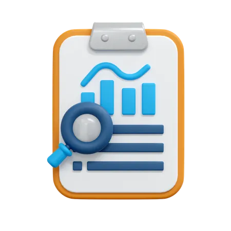 Data Analysis Report  3D Icon