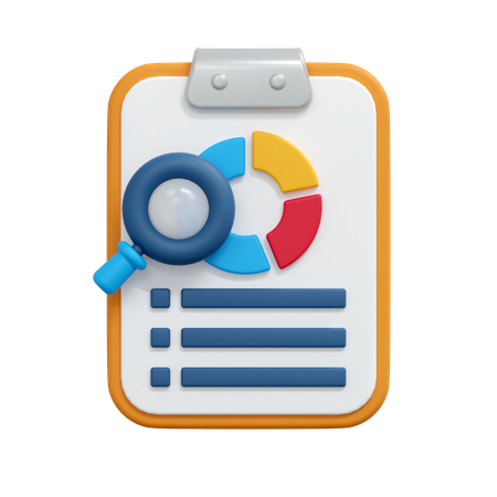 Data Analysis Report  3D Icon