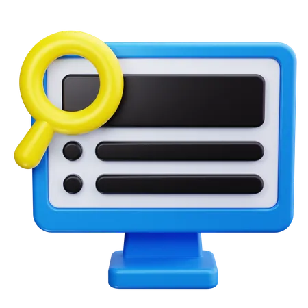 Data Analysis Software  3D Icon