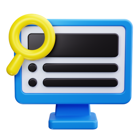Data Analysis Software  3D Icon