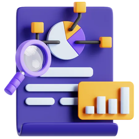 Data Analyst  3D Icon