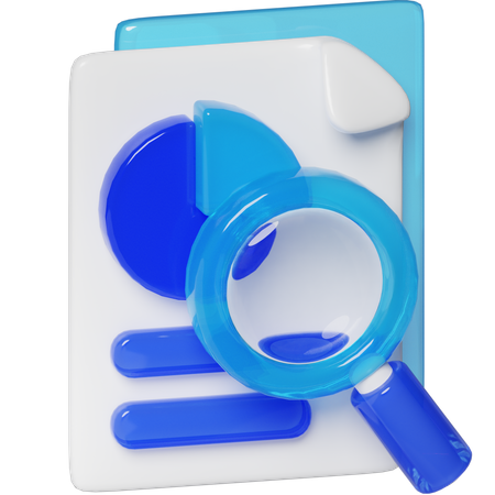 Data Analytic  3D Icon