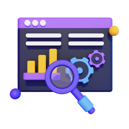 Data Analytic  3D Icon