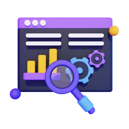 Data Analytic  3D Icon