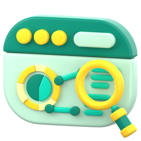 Data Analytic  3D Icon