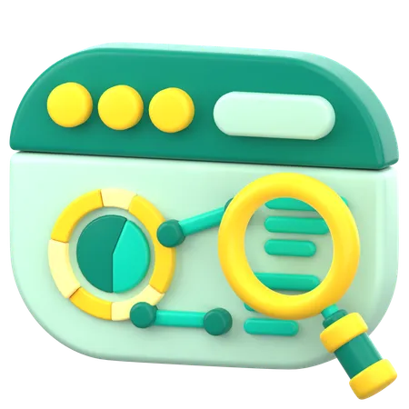 Data Analytic  3D Icon