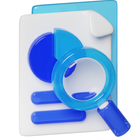 Data Analytic  3D Icon