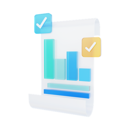 Data Analytics  3D Icon