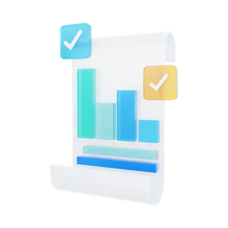 Data Analytics  3D Icon