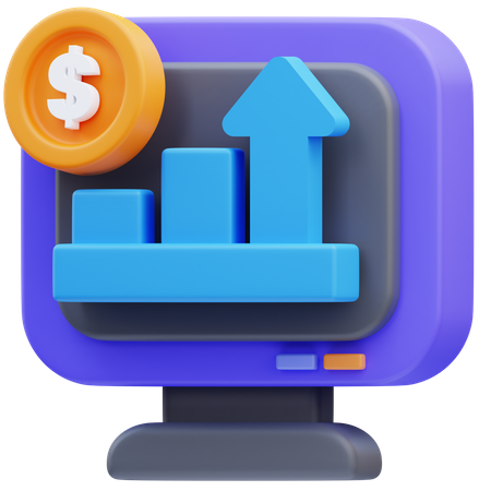 Data Analytics  3D Icon