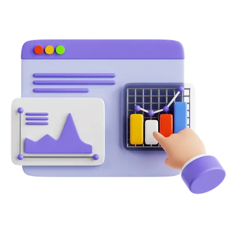 Data Analytics  3D Icon