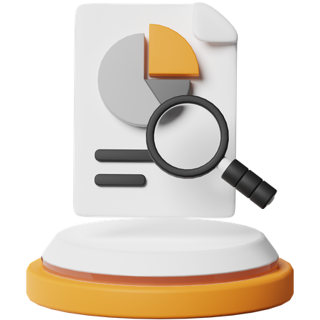 Data Analytics  3D Icon