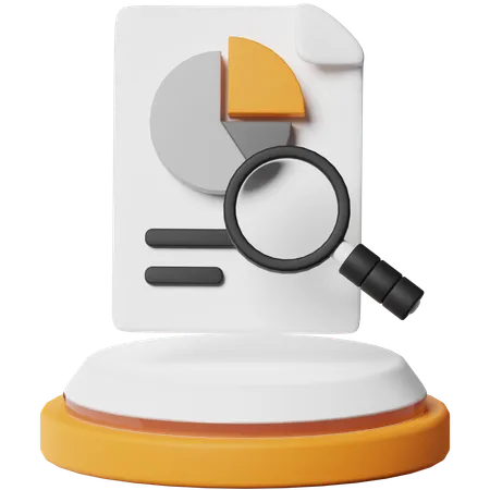 Data Analytics  3D Icon