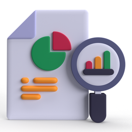 Data Analytics  3D Icon