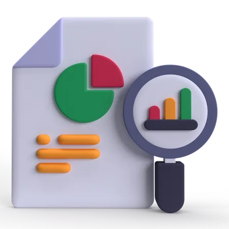 Data Analytics  3D Icon