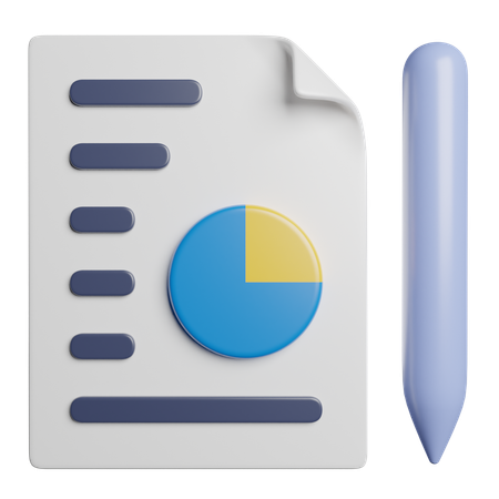 Data Analytics  3D Icon