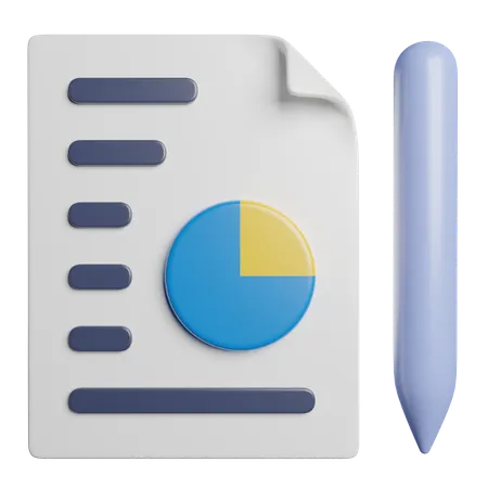 Data Analytics  3D Icon