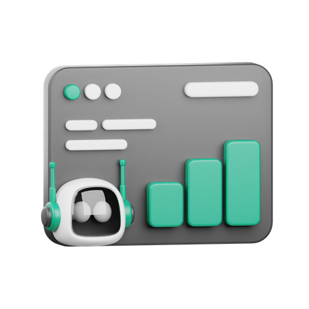 Data Analytics  3D Icon