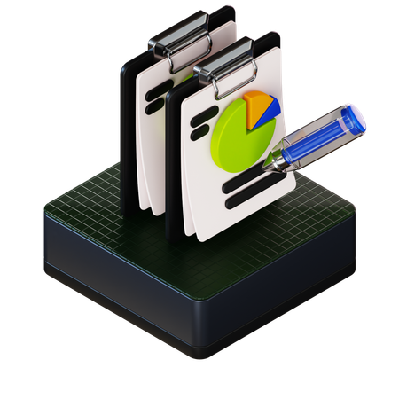 Data Analytics  3D Icon