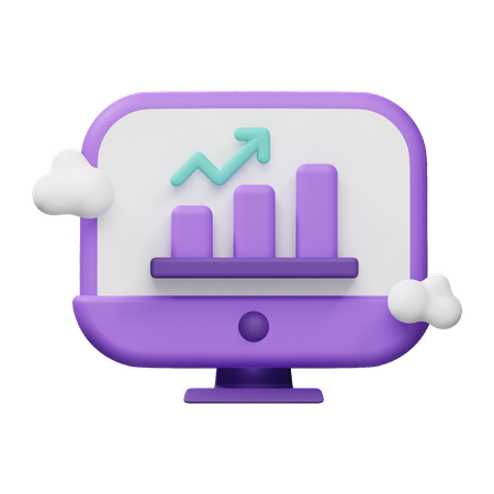 Data Analytics 3D Icon