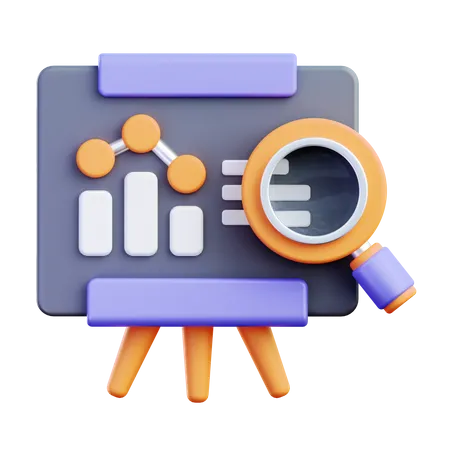 Data Analytics 3D Icon