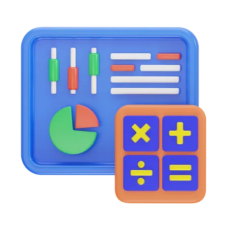 Data and Statistic  3D Icon