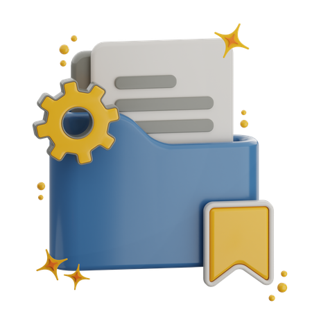 Data Archive  3D Icon