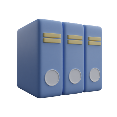 Data Archive  3D Icon