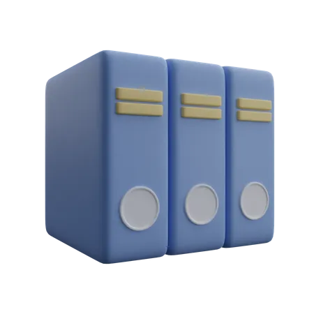 Data Archive  3D Icon