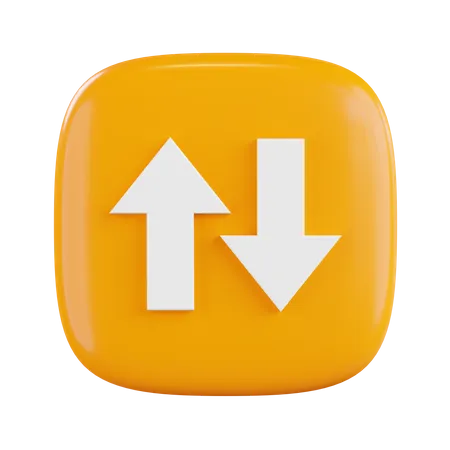 Data Arrow  3D Icon